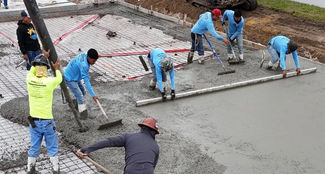 Venice Commercial Services concrete and construction project in Port St. Lucie.