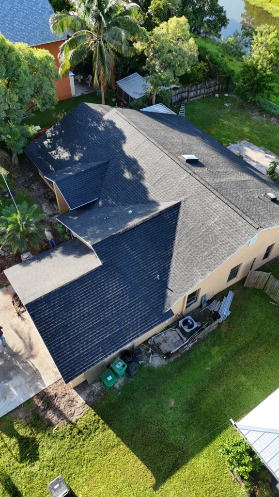 1102 SW Dalton – Roof Replacement, Driveway & Stamped Patio 4 Venice Commercial Services concrete and construction project in Port St. Lucie.